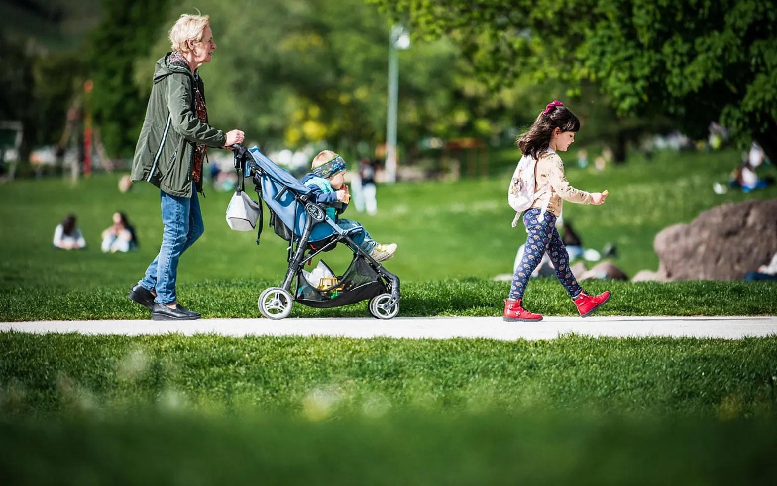 Children, park and leisure