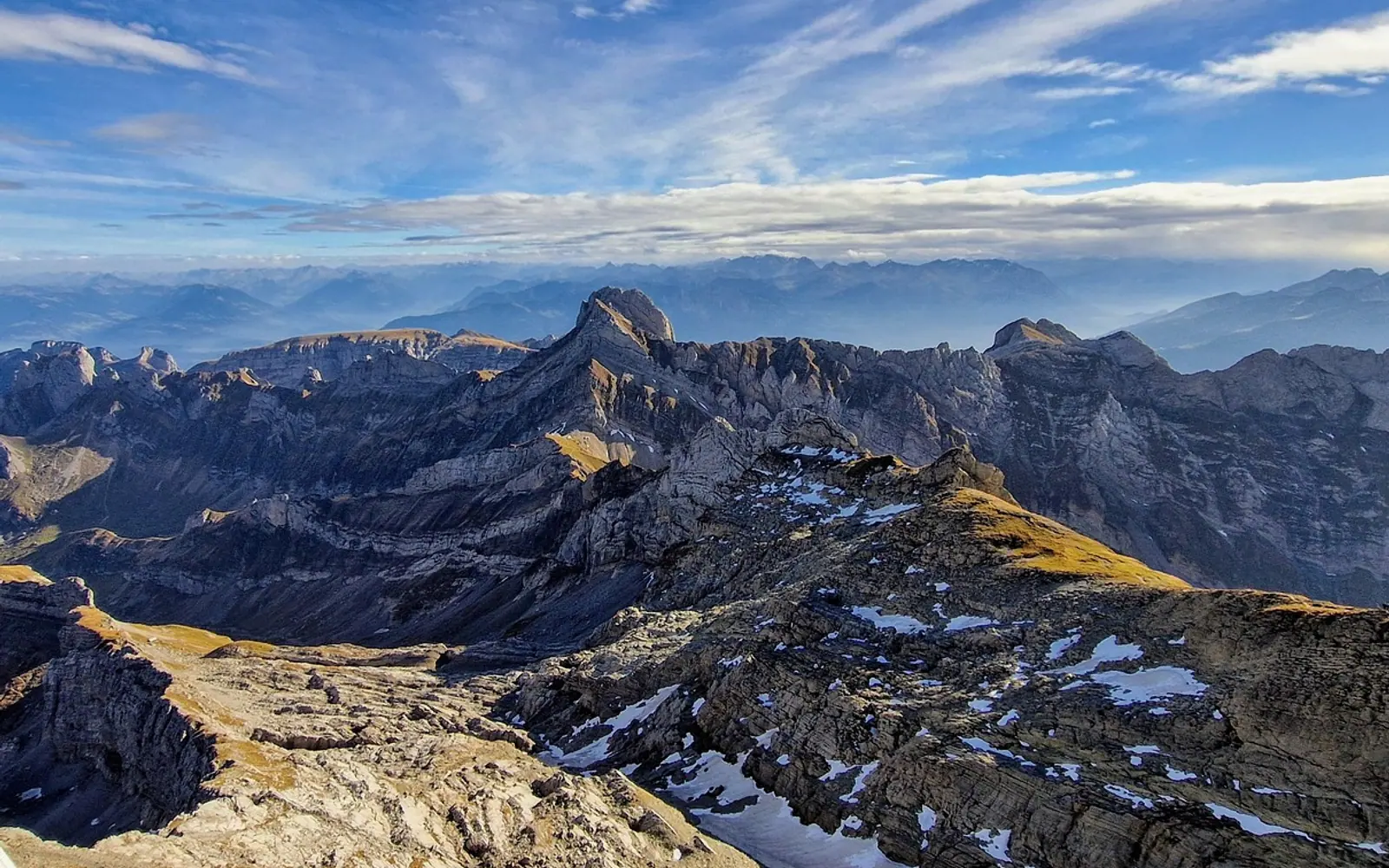 Mountain, alpstein and hike