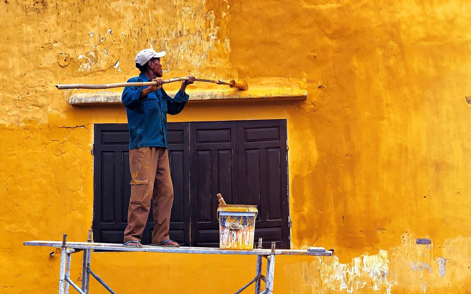 Painter, to paint and vietnam